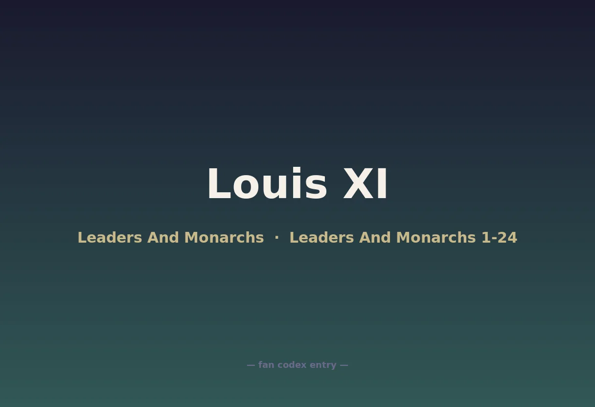 Louis XI