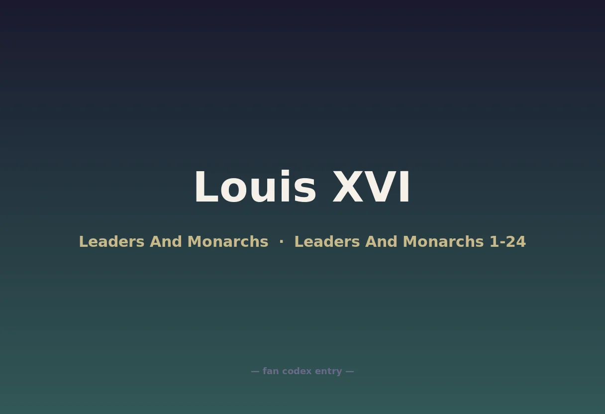 Louis XVI