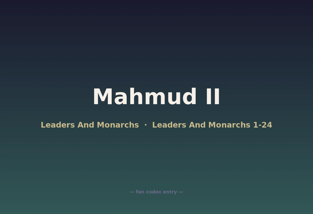 Mahmud II