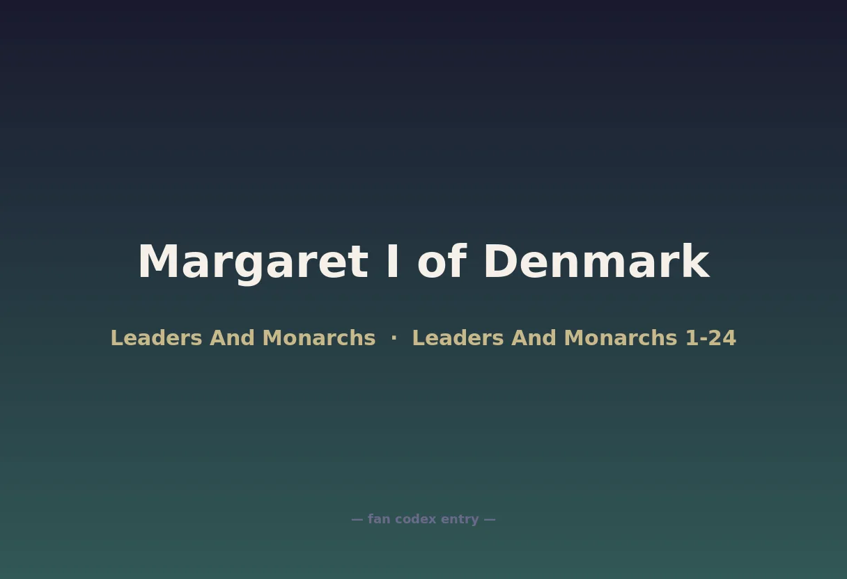 Margaret I of Denmark