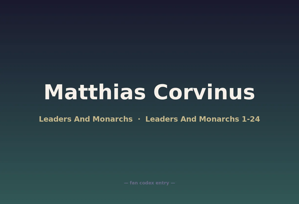 Matthias Corvinus