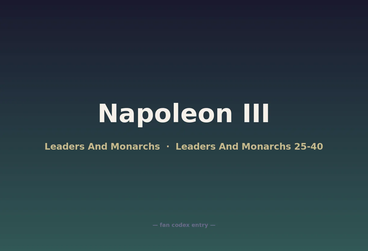 Napoleon III