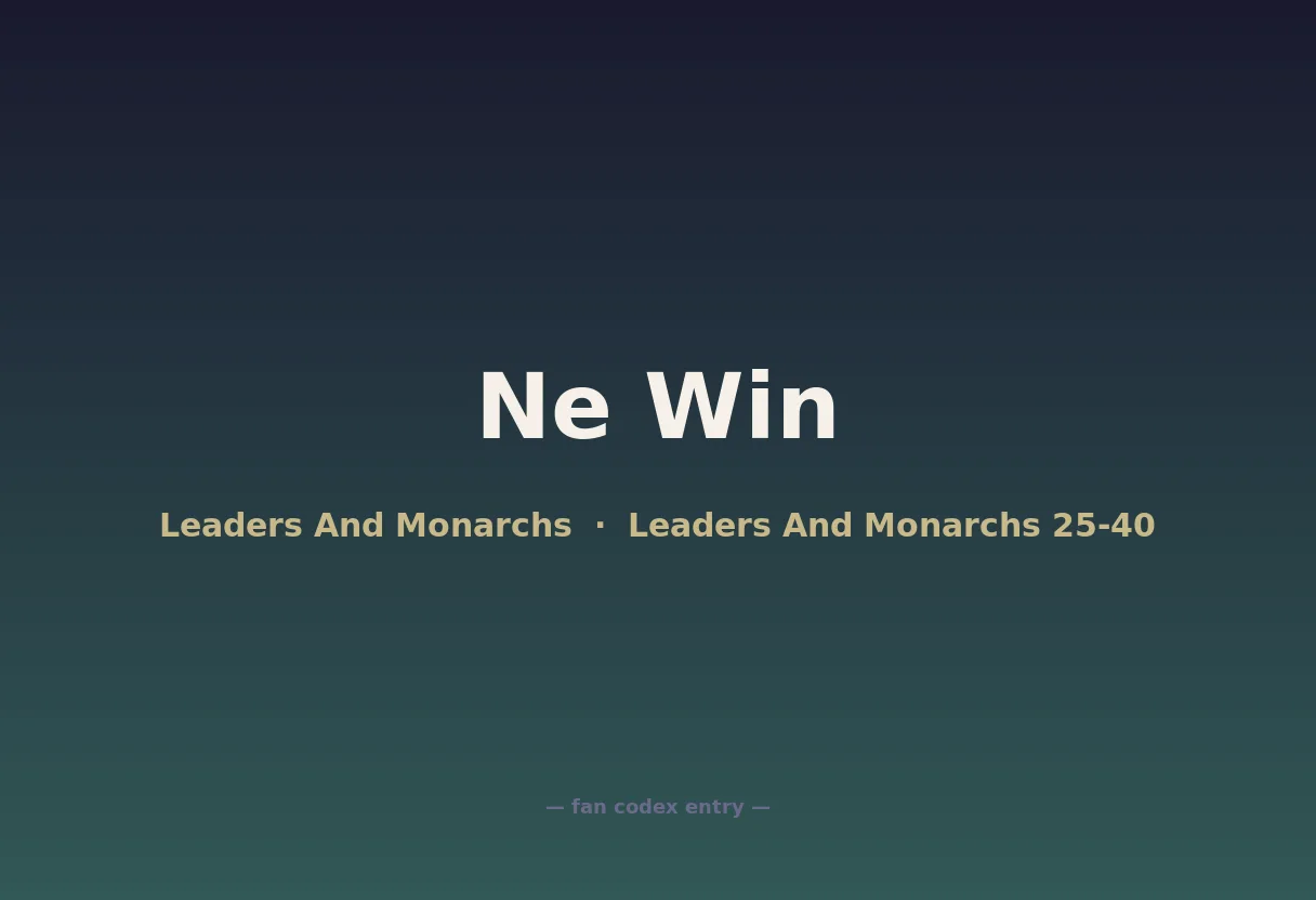 Ne Win